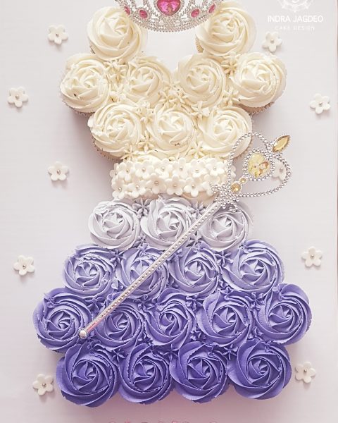 Cupcake Cake Princess Dress20190225_195912