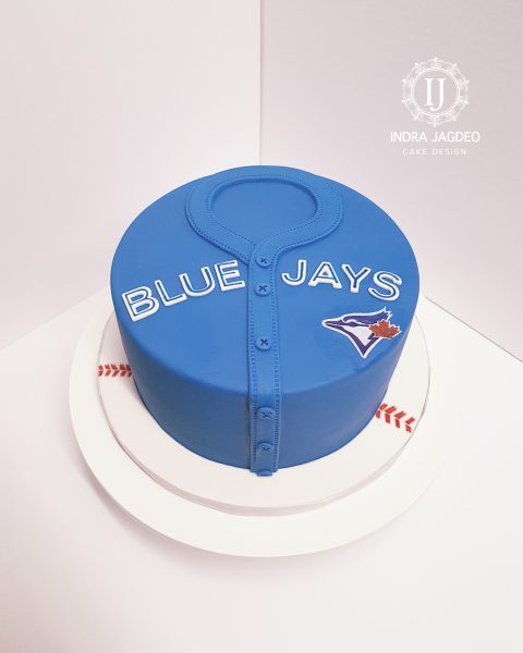 Toronto Blue Jays T-Shirt Cake