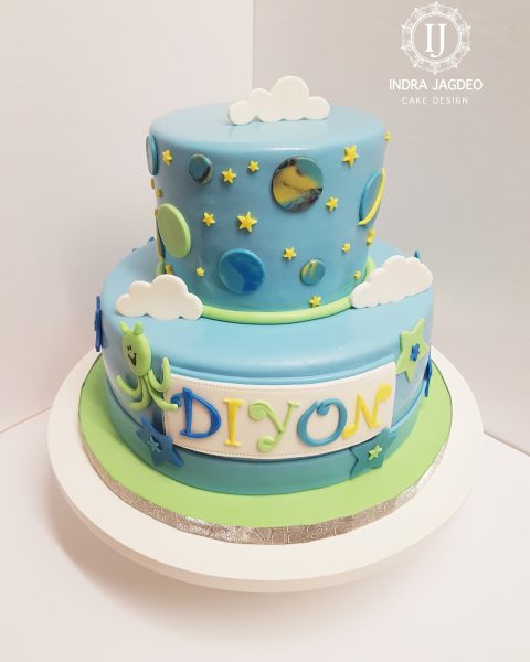 Cute Space Cake